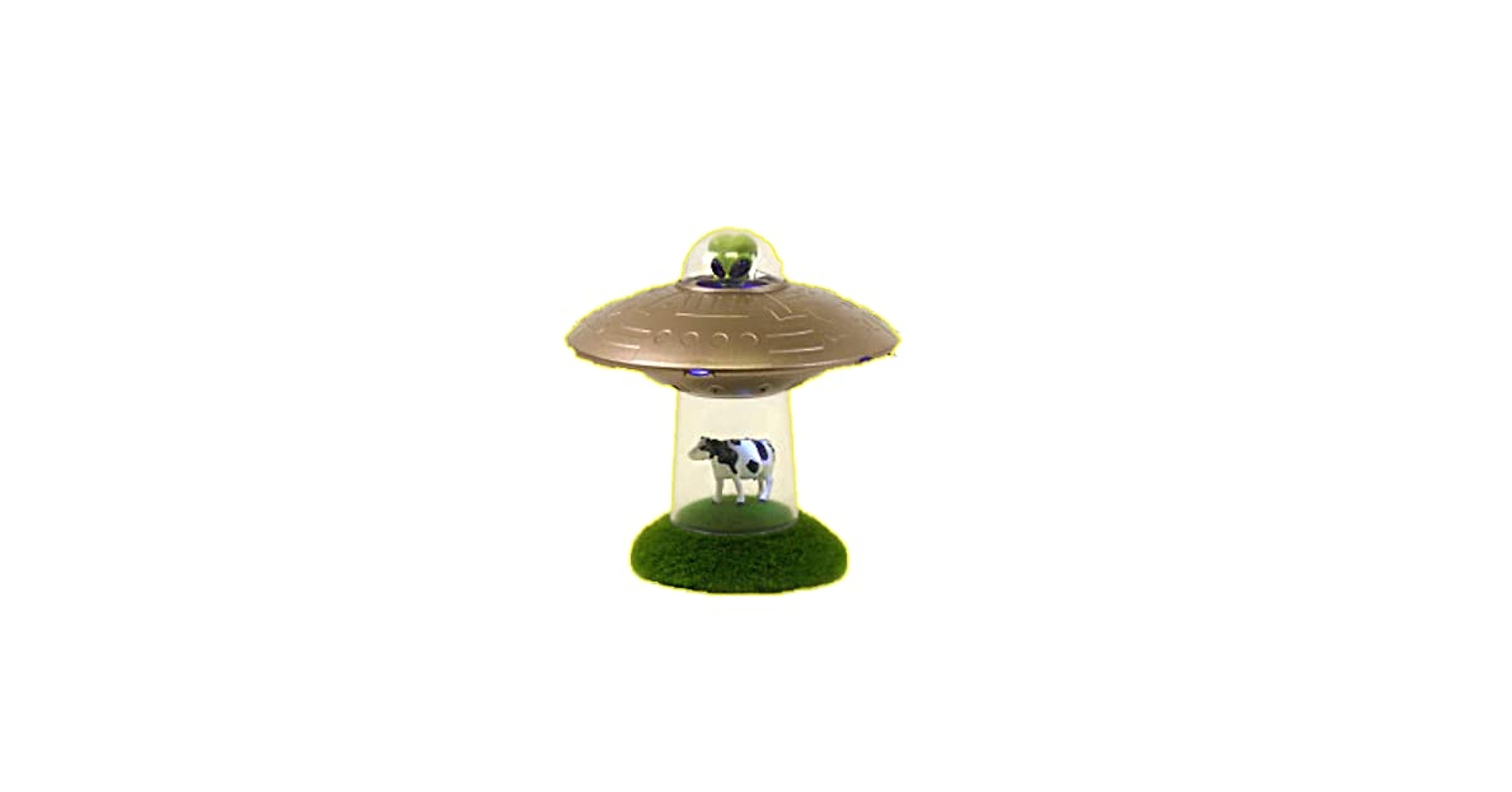Amazon.co.jp: Vinyl-It UFO ウシ誘拐 (光と音付き) ミニ