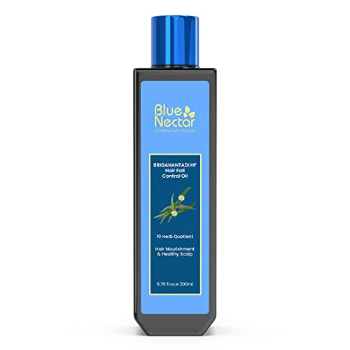 Blue Nectar Briganantadi Hair Fall control & Healthy Scalp Oil (200 ml) Blue Nectar Briganantadi Hair Fall control & Healthy Scalp Oil (200 ml)