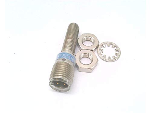 RADWELL RAD01070 2MM Range, 4-PIN M12 QD, 8MM Threaded Body, Cylindrical, Extended Range, N/O, NPN, Proximity Sensor, Shielded
