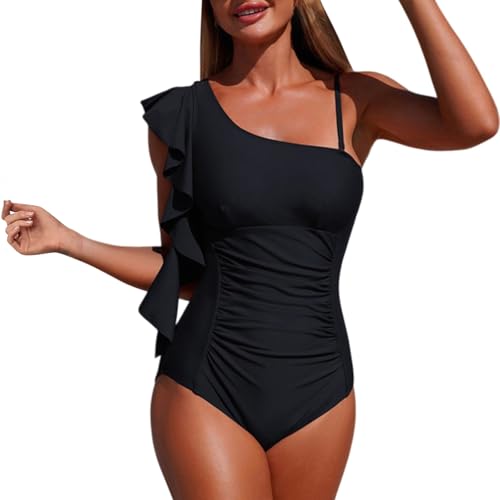 Maillot de bain 1 piece sexy pour vos vacances au soleil avec jupe à volants