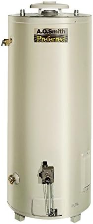 AO Smith BT-100 Tank Type Water Heater with Commercial Natural Ga...