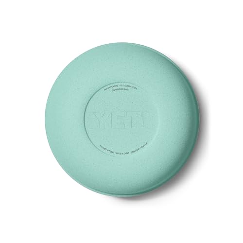Image of YETI Rambler Low Bowl, Vacuum Insulated, Stackable and Nestable Stainless Steel Bowl with Lid, 3.6 Quart, Sea Stone
