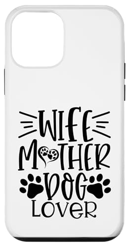 Wife Mother Dog Lover Paw Heart �G���u���� �t�@�~���[�{���h �X�}�z�P�[�X iPhone 12 mini �p
