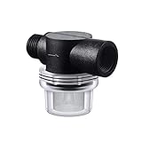TAODAN Replacement 1/2 Inch Spin on Pump/RV Plumbing Sediment Filter Stainless Steel Strainer Industrial Hydraulics Pneumatics Pipe Fitting Accessory NPSM Inlet/Outlet