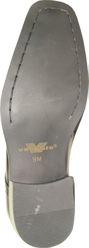 Vangelo Men Tuxedo Shoe Tux-5 Fashion Square Toe For Wedding Formal Event Black Patent 17M #TOP6