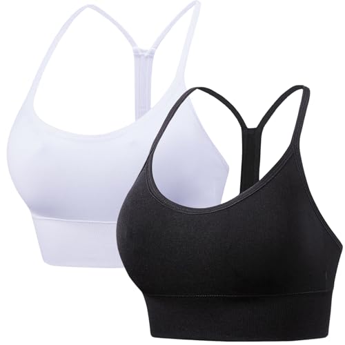 Shengxi Sujetador Deportivo Mujer, Sujetador Deportivo Acolchado ...