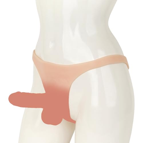 Andre shop ハイグレードなシリコンペ〇スバンド 履くペニバン 男女兼用 中空タイプ 装着3秒でプレイ♪ショーツ型ペニバン - 画像1