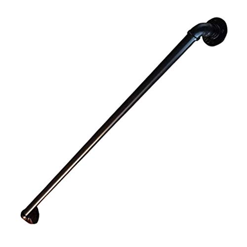 Main courante pour escalier intérieur et support de rampe mural noir - 2
