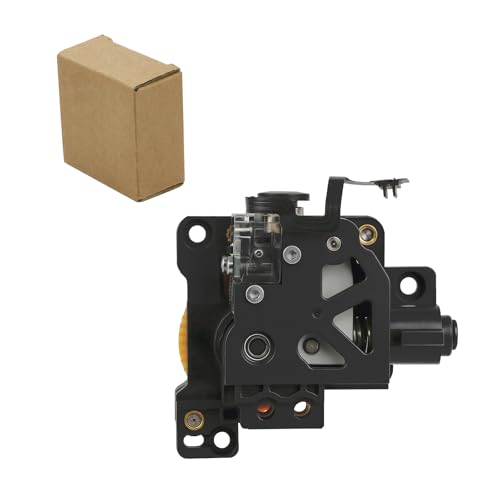 Stainless Steel P1 Extruder Unit for Bambu Lab P1P/P1S 3D Printer with Dual Gears for Increased Extrusion Force & Filament Run-Out Detection