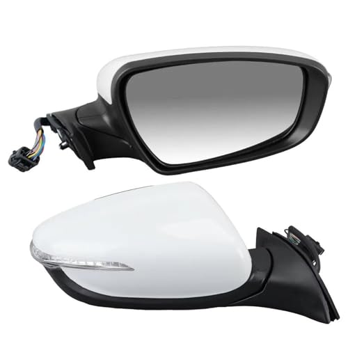 Rétroviseur Extérieur pour KIA K3 Forte Rabattable Électriquement 8 Pins Réparer Miroir Cassé