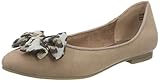 FEEL MARCO TOZZI Damen 2-2-22107-26 Ballerina Ballerinas, Nude Comb, 40 EU