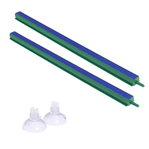 DBOO Lot de 2 diffuseurs de bulles d'air de 30 cm pour aquarium, pierre à libération de bulles, barre de diffusion de bulles pour pompes à air, aquariums, aquariums et hydroponie Cover