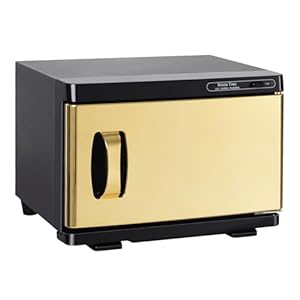 Gold-door Hot Towel Warmer for Spa, Professional Towel Warmer for Facials, Towel Warmer Cabinet Caddy for Salon,Spa, Home