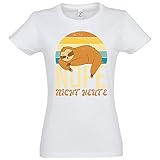 T-shirt pour femme avec inscription amusante en allemand comme article cadeau. Faites plaisir à votre femme avec ce t-shirt comme cadeau de Noël ou pour la fête des mères.