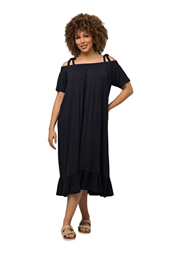 Ulla Popken, Damen, große Größen, Midikleid, Volant, A-Linie,...