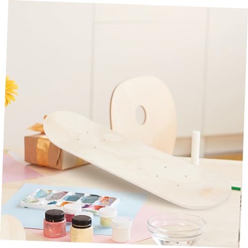 Vaguelly Skate Infantil Pintado à Mão Faça Você Mesmo Decoração De Skate De Parede Deck De Skate Ina
