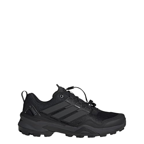 adidas , Mens Terrex Skychaser Hiking Shoes Black/Black/Carbon 11 Medium
