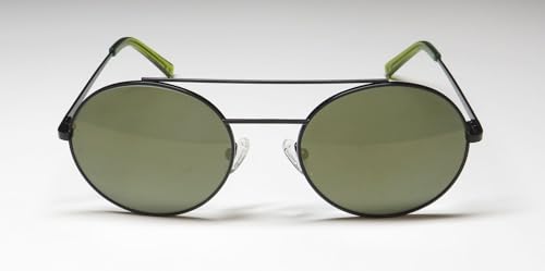 Sean John Sjos504 Sunglasses Round Lenses 100% Uv/Uvb Protection Designer Modern3