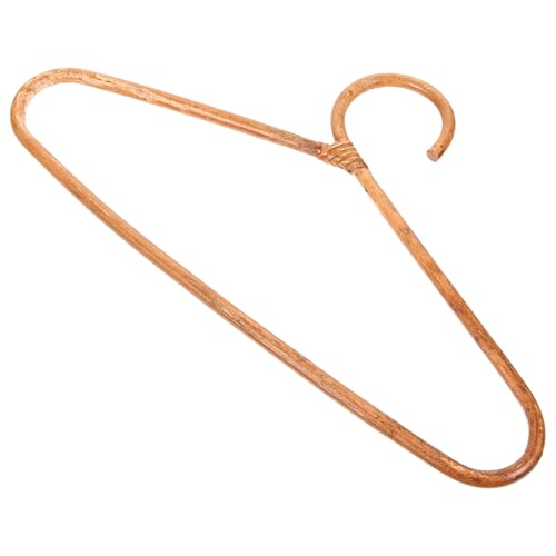 FIXOSHEE Grucce per Abiti in Legno Naturale Fatte a Mano Design Vintage, Appendiabiti Gancio Singolo per Organizzare Cappelli e Tailleur, Uso Domestico e Armadio