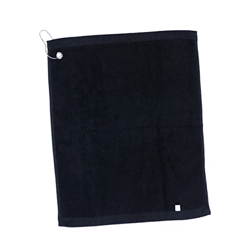 LIOOBO Travel Swimming Towel Absorbent Cotton Golf Towel with Metal Hook Yoga Camping Running Gym Sports