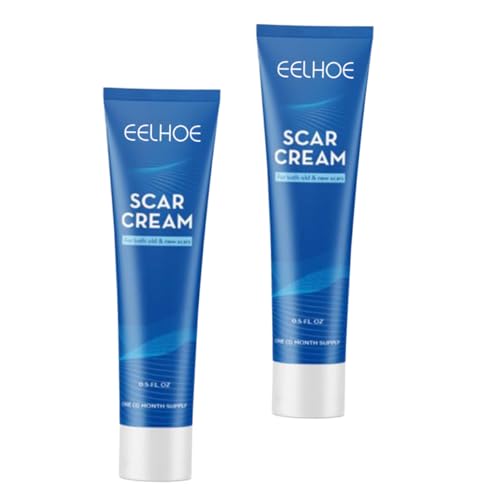 PACKOVE 2 Series Crema Reparadora De Corrección Ayuda Protección De La Piel Primero Stretch Marks Cream Skincare Cremas Para Cicatrices Tratamiento De Piel El Plastico Blue 2 Piezas*2