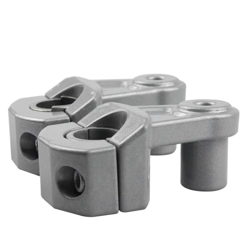 Elevador de manillar universal para motos de 22mm y 28mm en aluminio 4