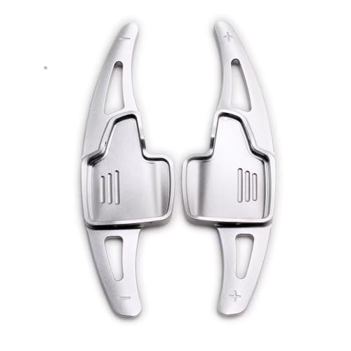 Compatible with Ford for Kuga 2016-2019 ԗp XeAOzC[ VtgphGNXe_[ XebJ[ A~jE phVtg(Silver)