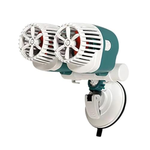 YUPEIUKLI Bombas Grandes Bombas de circulación de Doble Cabezal Bombas de circulación para peceras Bombas de circulación potentes de Doble Salida para acuarios Bombas de circulación