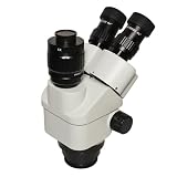 Obserwacja mikroskopu 7-45X ciągły zoom trójokularowy stereo głowica mikroskopu w/WF10X/20mm okular 1.0X CTVHD adapter interfejsu kamery