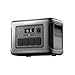 ALLPOWERS R1500 LITE generador solar portatil 1600W (pico 3200W)/1056Wh Batería LiFePo4,MPPT 650W max,SAI<15ms,Carga Solar/Red/Coche,para Hogar Emergencias Exteriores (R1500 LITE+SP029-140W)
