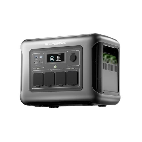 [2025 New Model] ALLPOWERS R1500 LITE Portable Power...