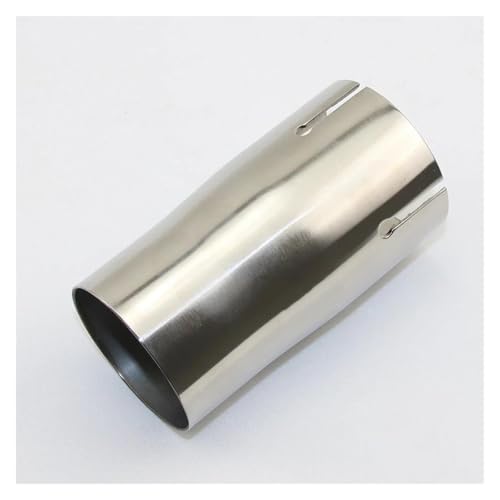 LRMDAKO Tubo De Escape Soldadura De Conversión De Tubo Recto Manguito De Diámetro De Tubo De Acero Inoxidable 304 63mm De Salida 76mm Accesorios Auto(70mm out 76mm)