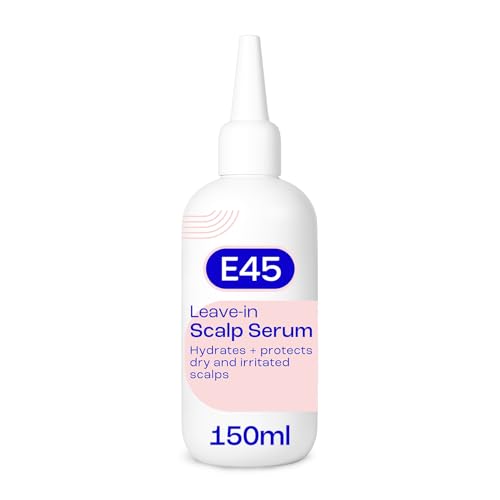 E45 Hydrating Scalp Serum Protects Against Dryness Itch & Irritation Helps Reduce Dandruff & Sebum Moisturises Sensitive Skin Fragrance Free 150ml