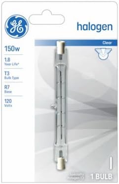 GE Lighting Halogen T3 Edison Light Bulb, 150-Watts, 1-Pack
