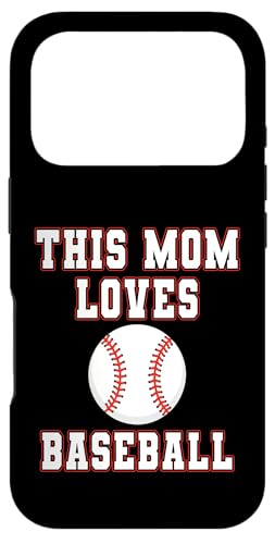This Mom Loves Baseball �V���c ? Game Day Sports Mom T�V���c �X�}�z�P�[�X iPhone 17 Pro �p