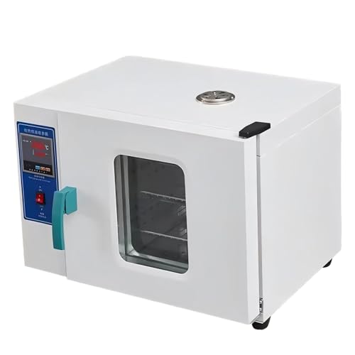 Horno de Secado Industrial, Horno Digital de Laboratorio, Capacidad de 43 L, con Convección de Aire Forzado, Control de Temperatura Constante, Calefacción Eléctrica de 110/220 V StainlessSteel-43L