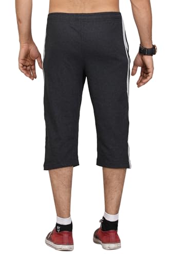 Image of VEGO Mens Cotton Three by Fourth, 3 /4, Capri, Three Quarter Plus Size