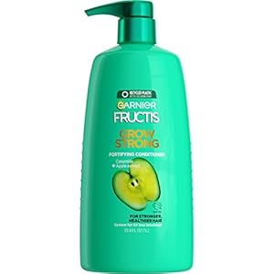 Garnier Fructis Grow Strong Conditioner, 33.8 Fl Oz, 1 Count (Packaging May Vary)