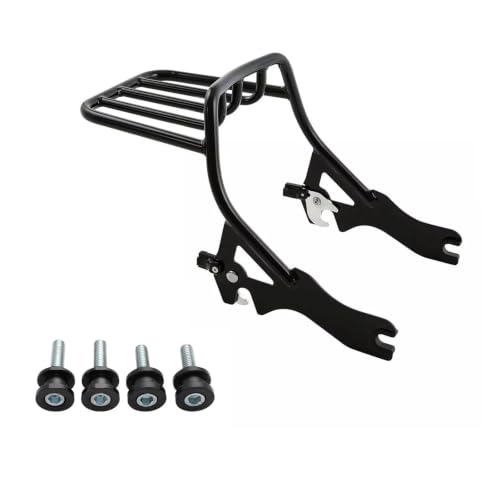 Porte-bagages double pour Softail Street Bob et Heritage Classic 2018-2025 avec kit de fixation