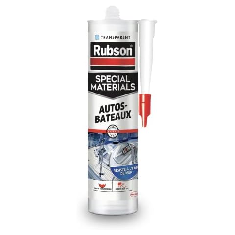 Rubson Mastic Silicone Autos-Bateaux 280 ml Cover
