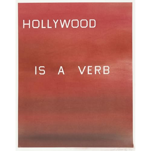 Toile Edward Ruscha Hollywood pour sublimer la décoration de votre salon ou bureau