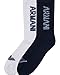 Emporio Armani Men's 2 Pack Logo Crew Sock, Armani Blue/White, One Size