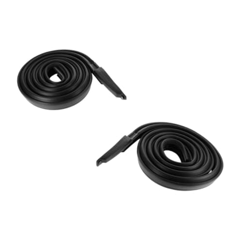 HHYOGLLY Roof Rail Weatherstrip Seals for Chevy for Biscayne 1963-1964 for Impala 1963-1964 2 Door Hardtop Pair 1AWSR00076