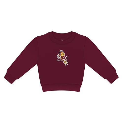 Image of Creative Knitwear College Baby Sweat Shirt Long Sleeve - Embroidered Team Logo, for Boys & Girls (0 Months - 4T)