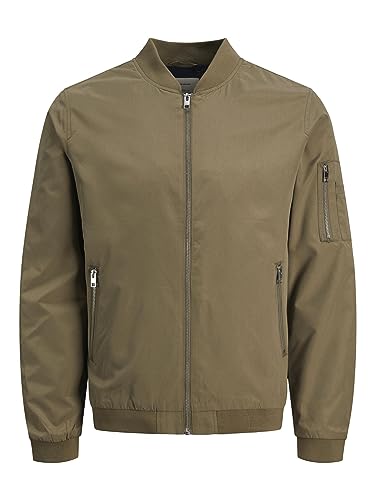 JACK & JONES Jjerush Bomber Noos Homme veste, Dusky Green, XL