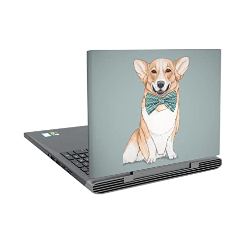 Skin vinyle Dell Inspiron 15 7000 P65F autocollant Corgi Barruf protection PC