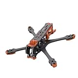 Kompatibel mit GEPRC, GEP-MK5 O4 Pro DC Mark5 Wide X Frame 5-Zoll-Drohne, Carbonfaser-RC-Quadrocopter-Hubschrauber-Ersatzteilen(MK5X O4 Pro Orange)