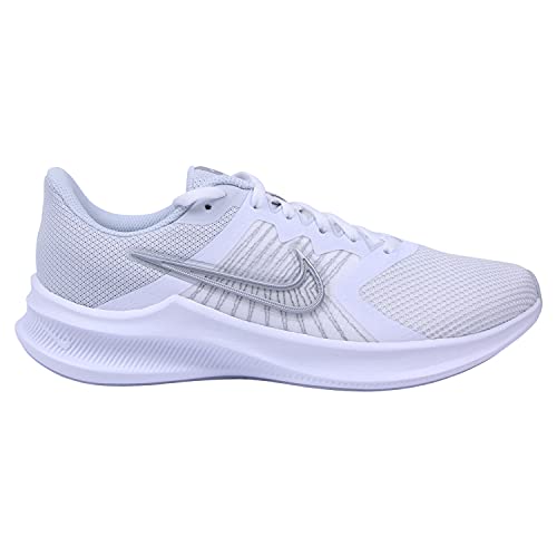 Image of NIKE Women's Air Max Sc Sneaker, White Metallic Silver Pure Platinum, 2.5 UK