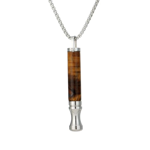 Ahgmeside Breathe Free Necklace for Anxiety & Stress Relief, Classic Breathing Tool for Meditation, Mindfulness, and Relaxation – Portable Calm Necklace for Adults, Wellness Gift