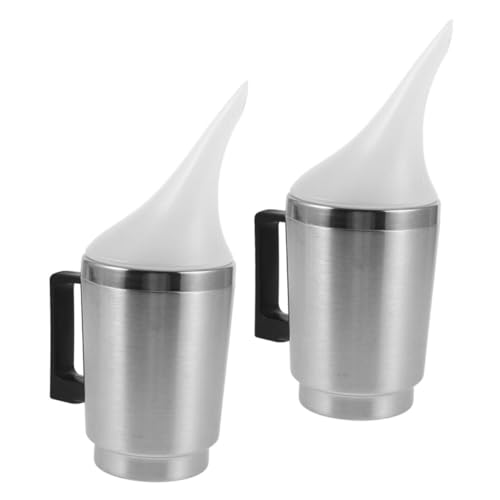 FUNOMOCYA Auto Headlight Restoration Kit 2pcs Atomizing Cups Efficient Lens Cleaning for Car Headlights